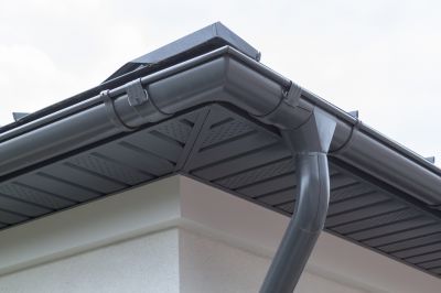 Commercial Property with Gutter Protection